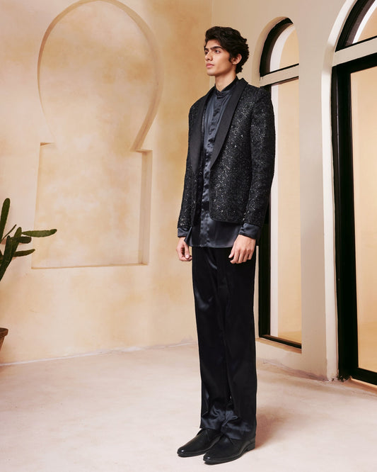 Midnight Black Tuxedo