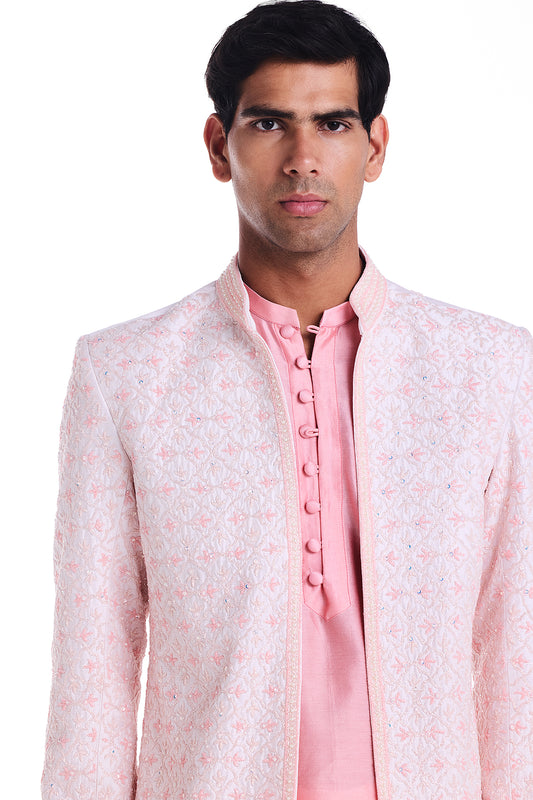Pastel Bloom Jacket Set