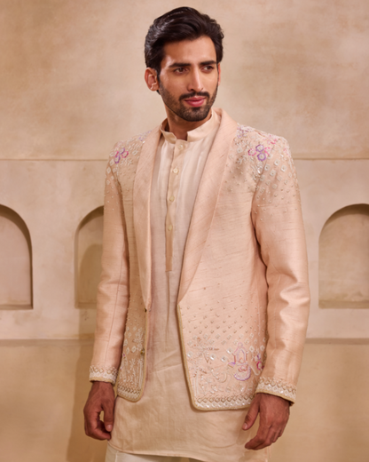 Suit-Style Jacket Set