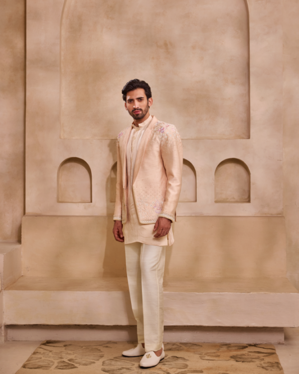 Suit-Style Jacket Set