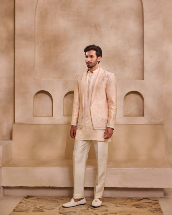 Suit-Style Jacket Set