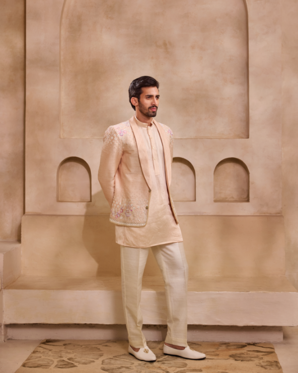 Suit-Style Jacket Set