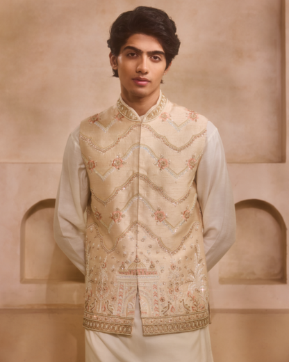 Ethnic Jacket Kurta Set
