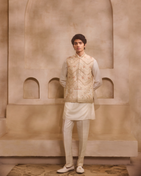 Ethnic Jacket Kurta Set