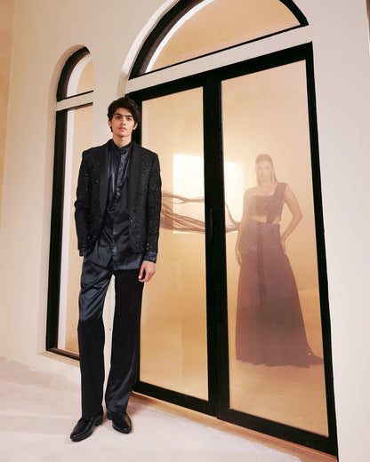 Midnight Black Tuxedo