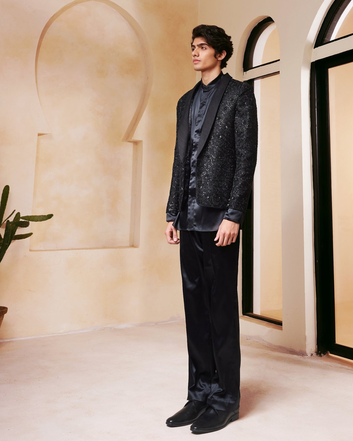 Midnight Black Tuxedo