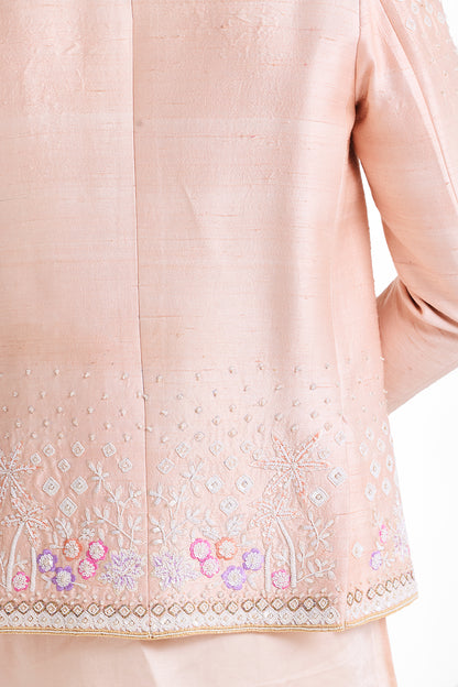 Apricot Jacket Set