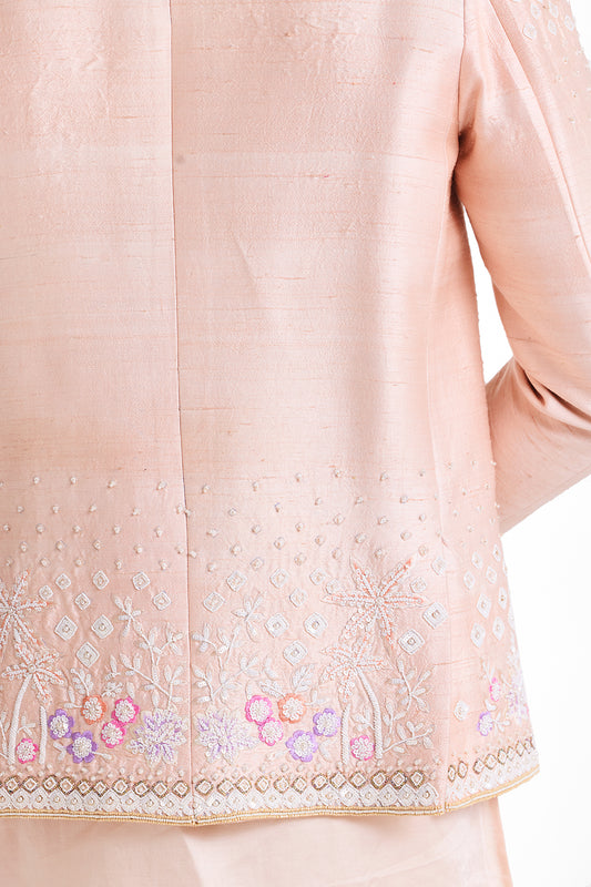 Apricot Jacket Set