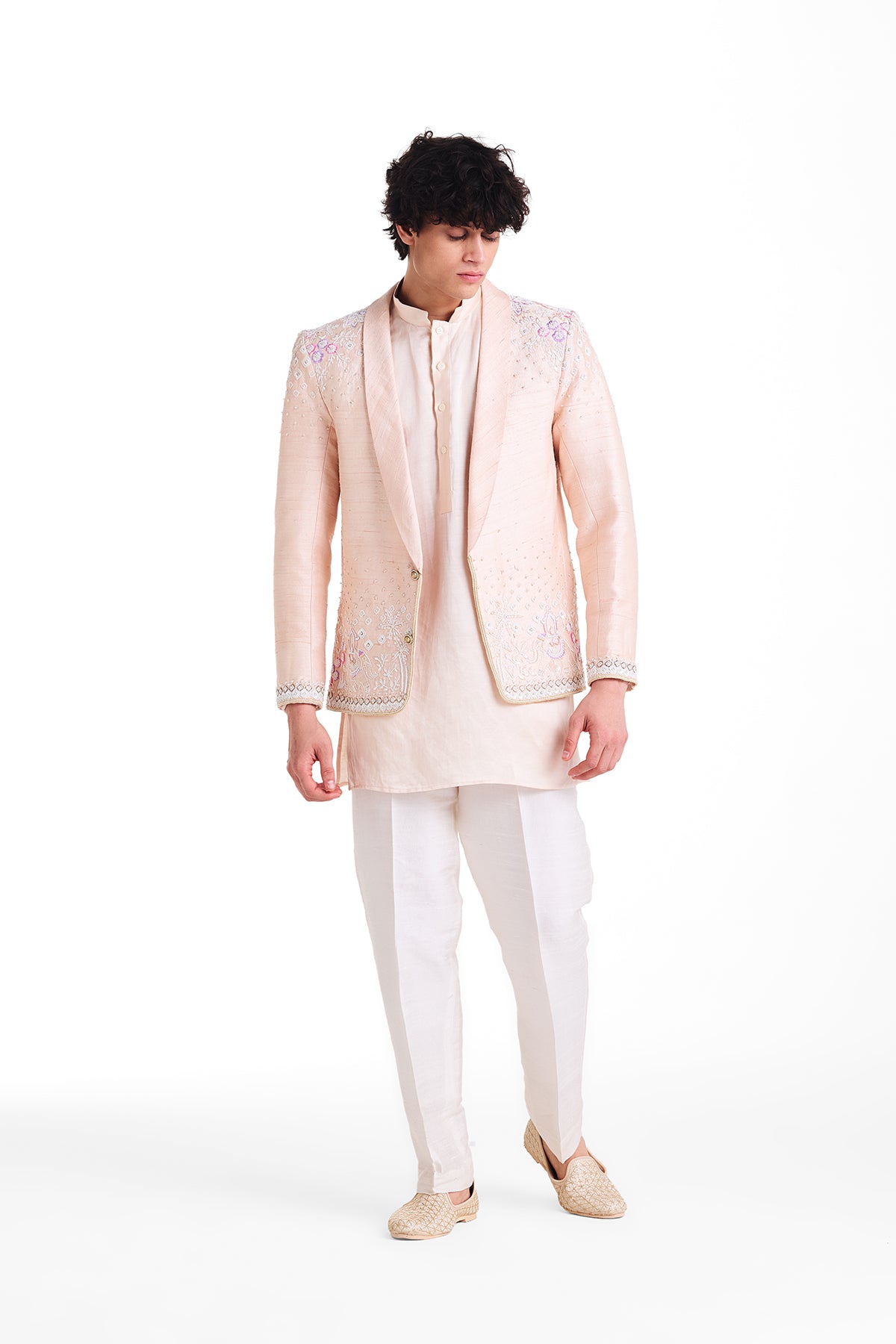 Apricot Jacket Set