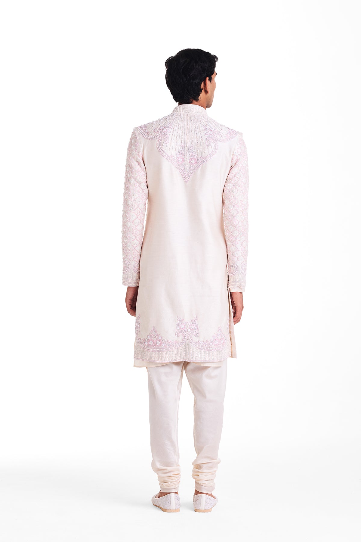 Ivory Rose Sherwani Set