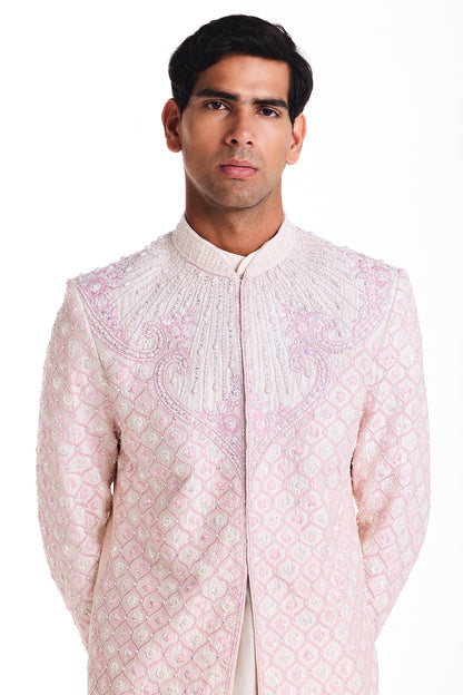 Ivory Rose Sherwani Set