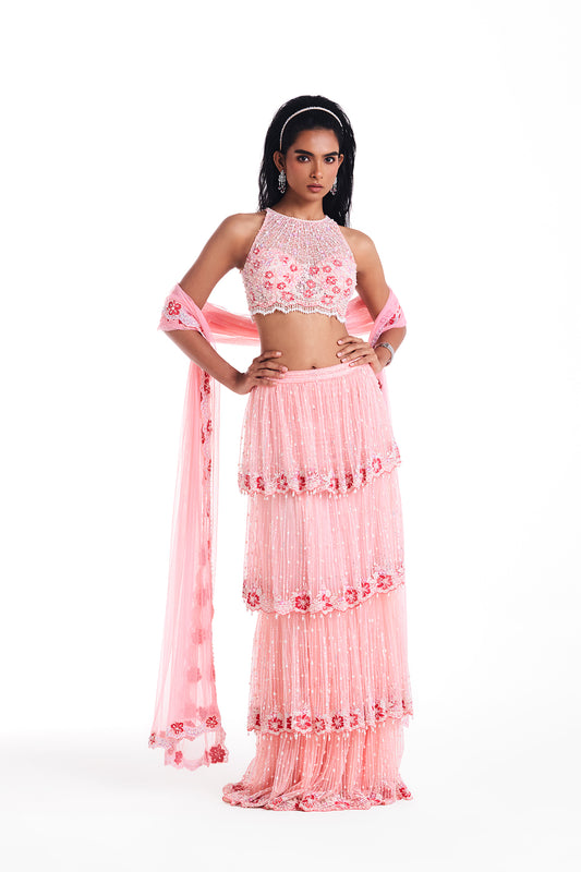 Wild Rose Lehenga Set