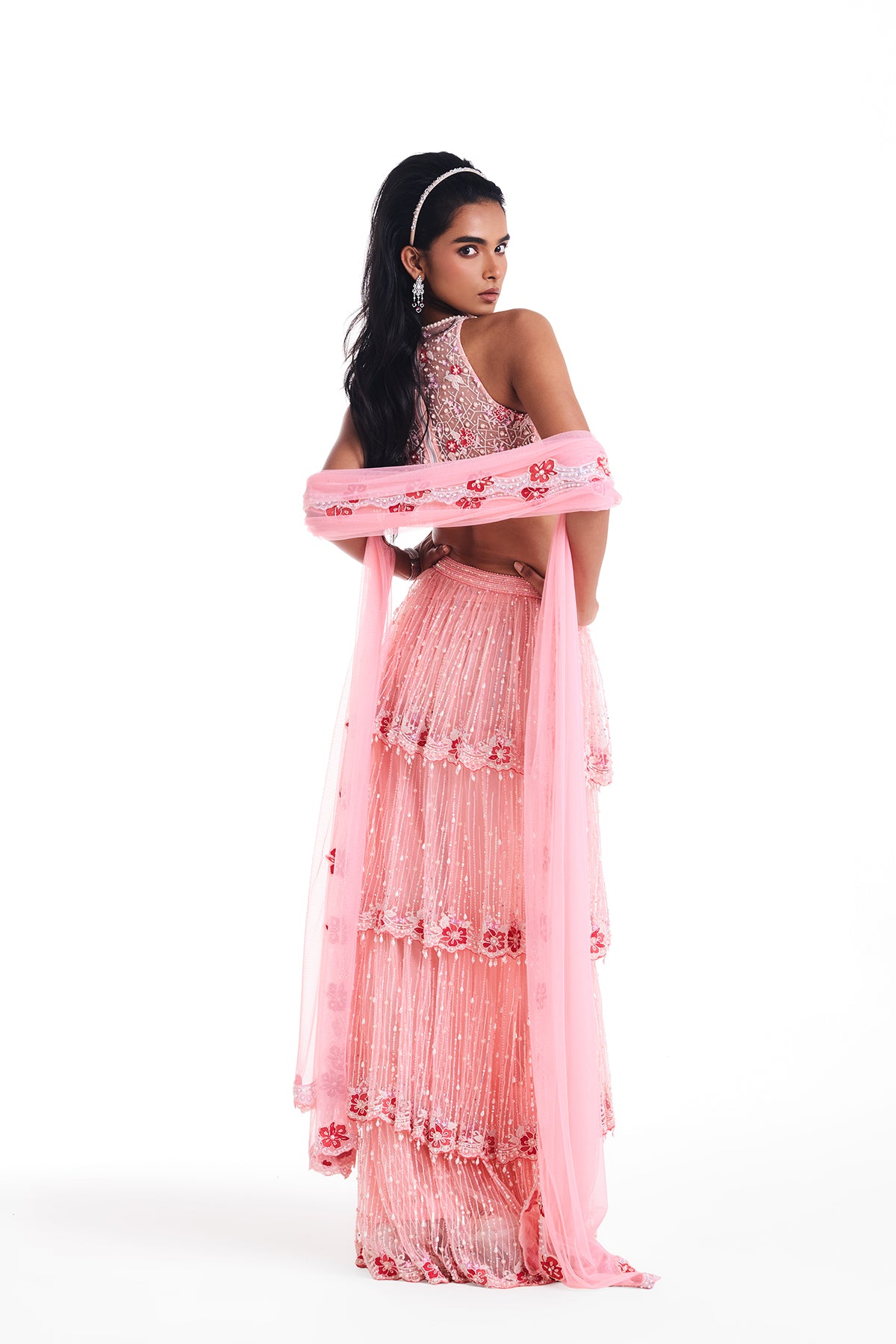 Wild Rose Lehenga Set