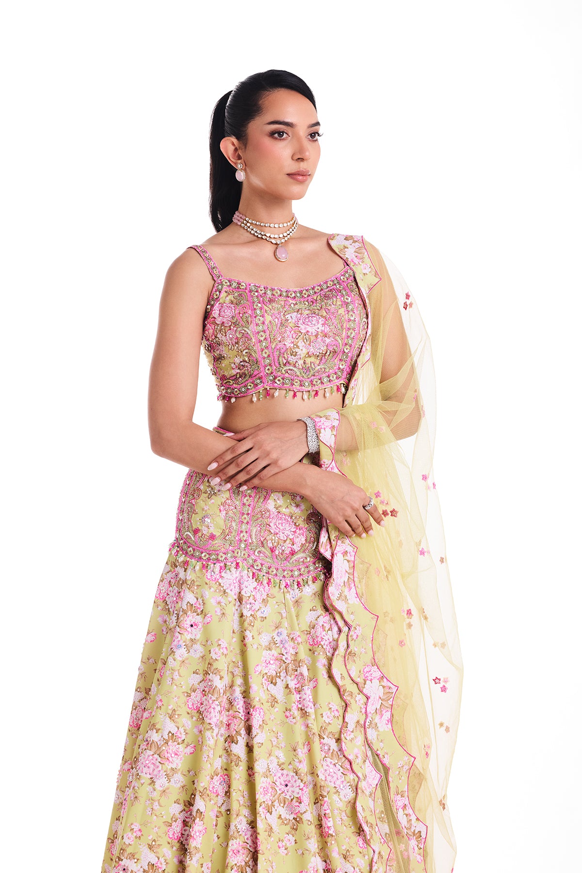 A Garden of Colours Lehenga Set