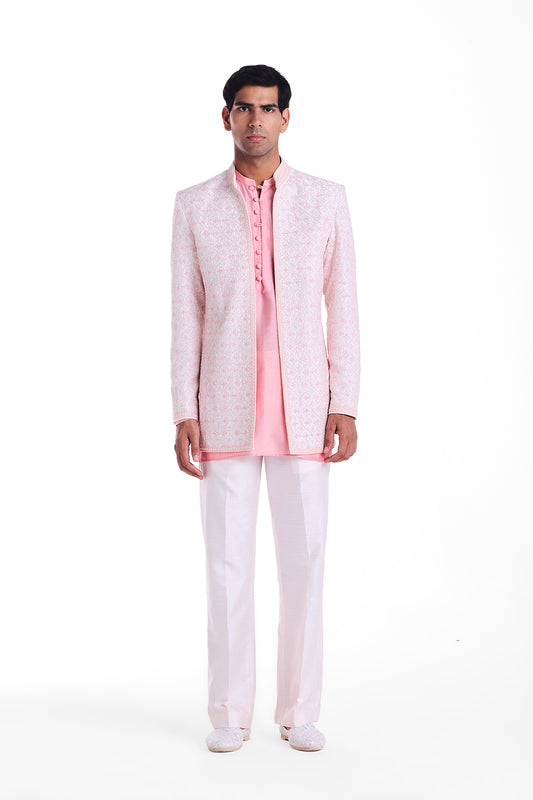 Pastel Bloom Jacket Set