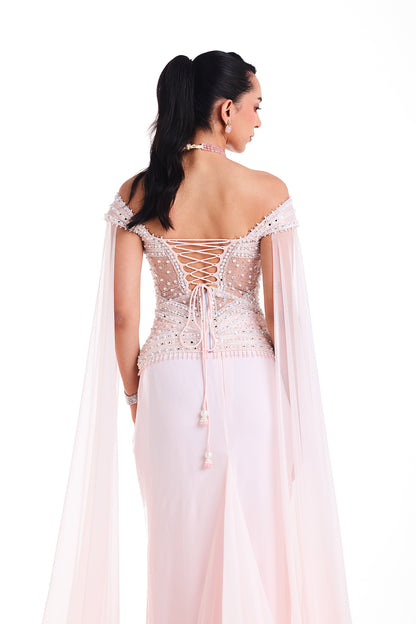 Pearl White Gown