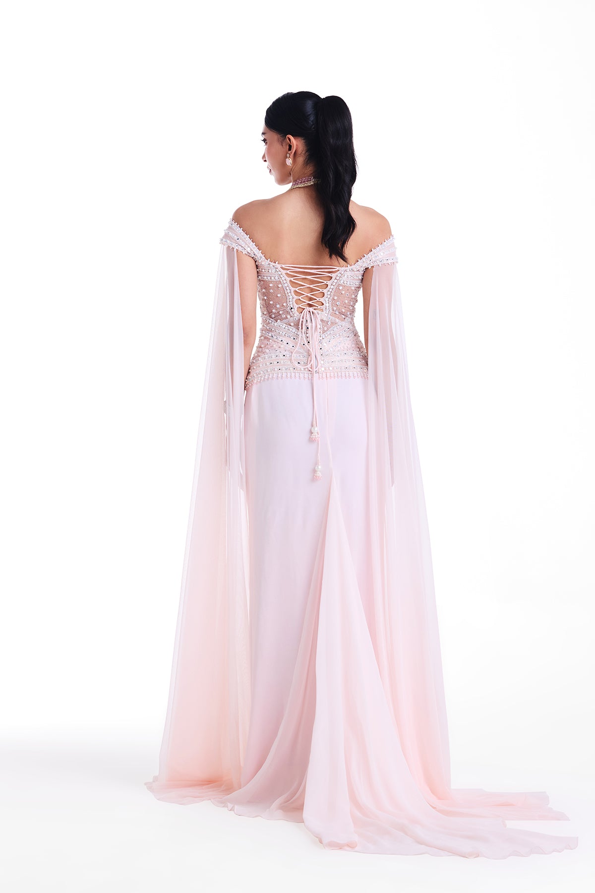 Pearl White Gown