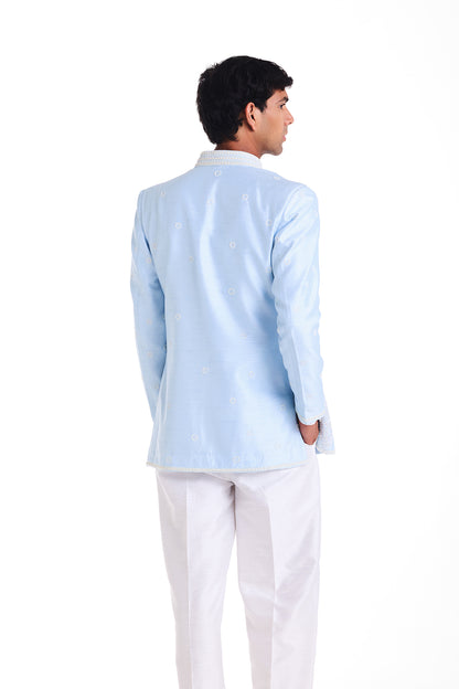 Blue Meadow Jacket Set