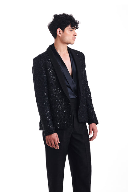 Black Orchid Blazer Set